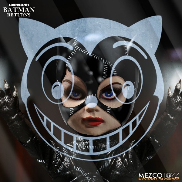 Mezco Living Dead Dolls DC Batman Returns Catwoman Doll